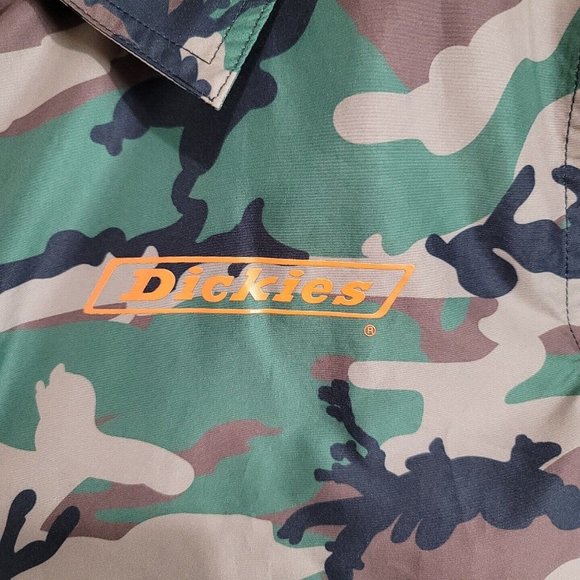 DICKIES Girl Camo Jacket Women's Size Large Camouflage Windbreaker NWOT - Picture 3 of 13